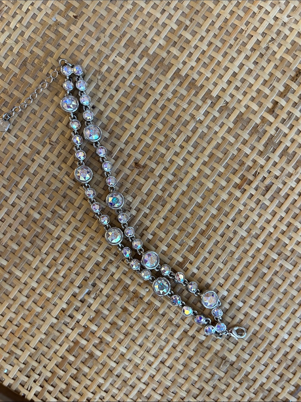 Touchstone Crystal, by Swarovski Reverie bracelet retired piece